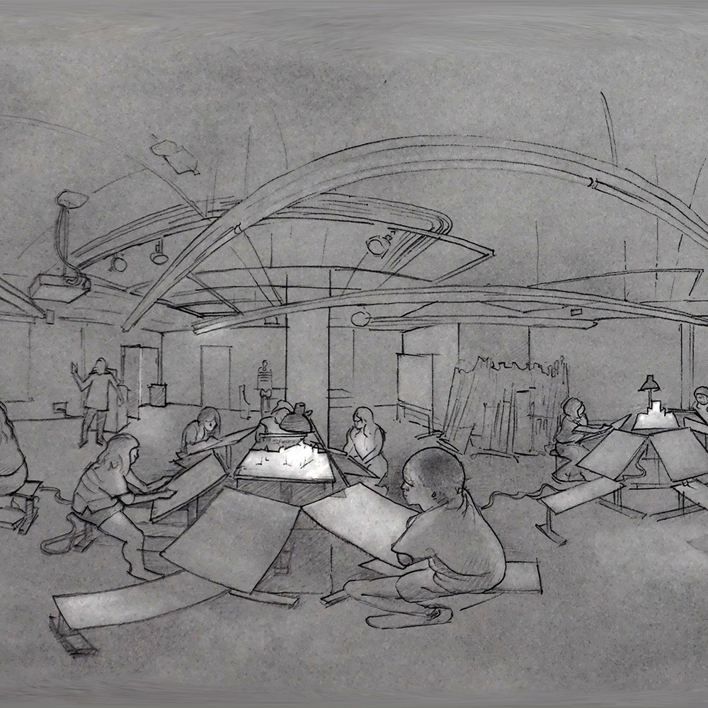 Drawing Still Lives at Night